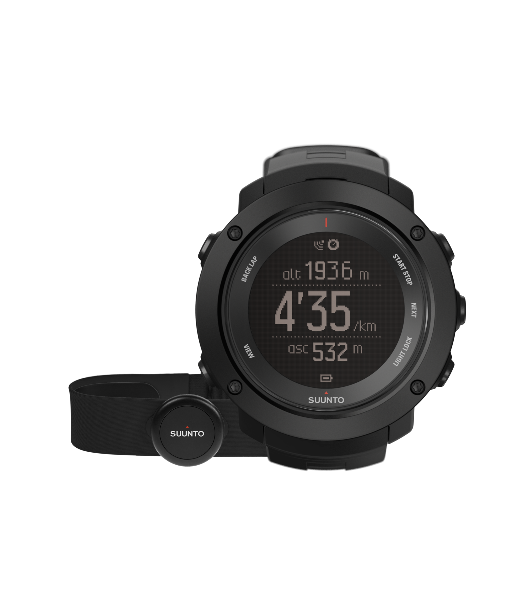 Suunto Ambit3 Vertical HR GPS Horloge Zwart