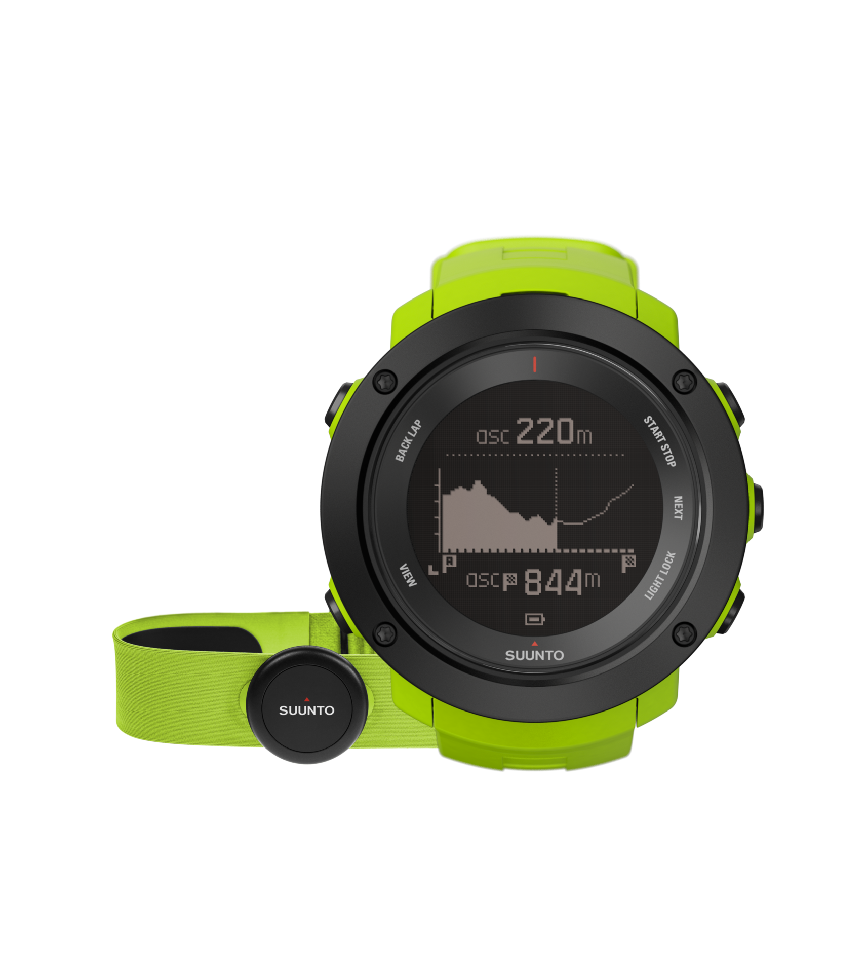 Suunto Ambit3 Vertical HR GPS Horloge Lime