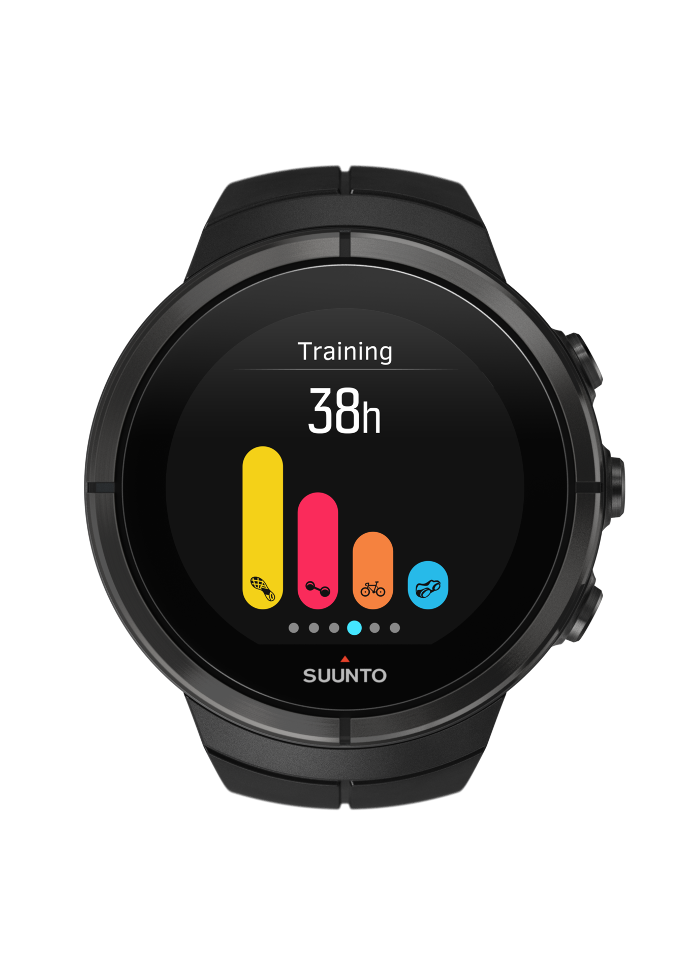 Suunto Spartan Ultra TT HR GPS Horloge Zwart