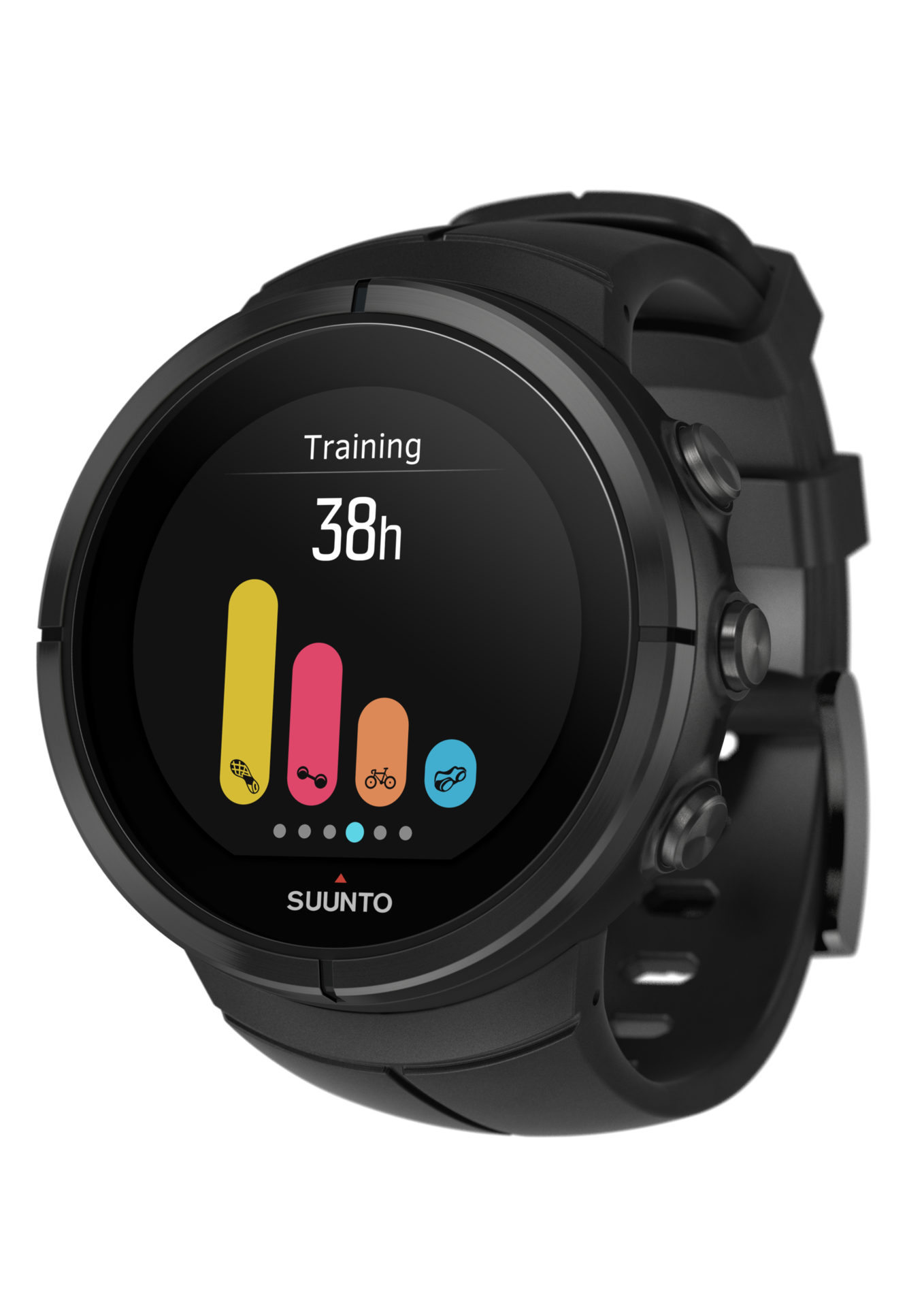 Suunto Spartan Ultra TT HR GPS Horloge Zwart