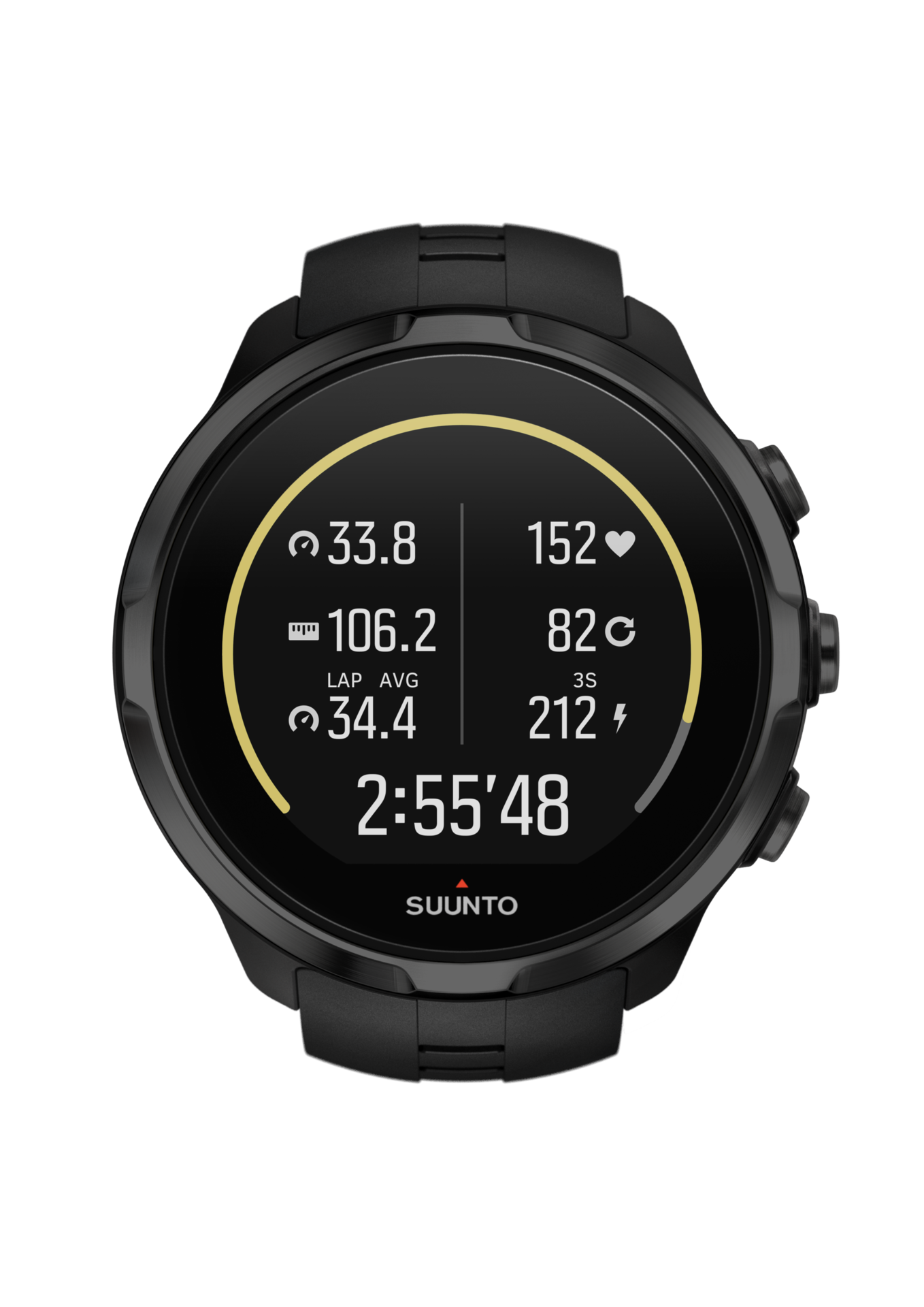 Suunto Spartan Sport Wrist HR Smart Sensor GPS Horloge All Black