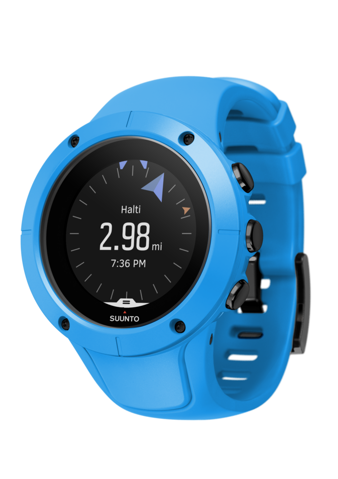 Suunto Spartan Trainer Wrist HR GPS Horloge Blauw