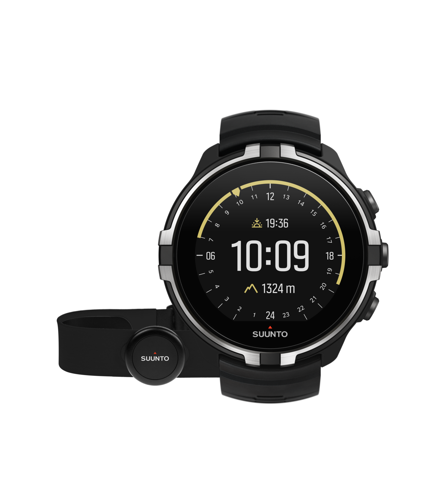 Suunto Spartan Sport Wrist HR Baro GPS Horloge Stealth + Borstband          