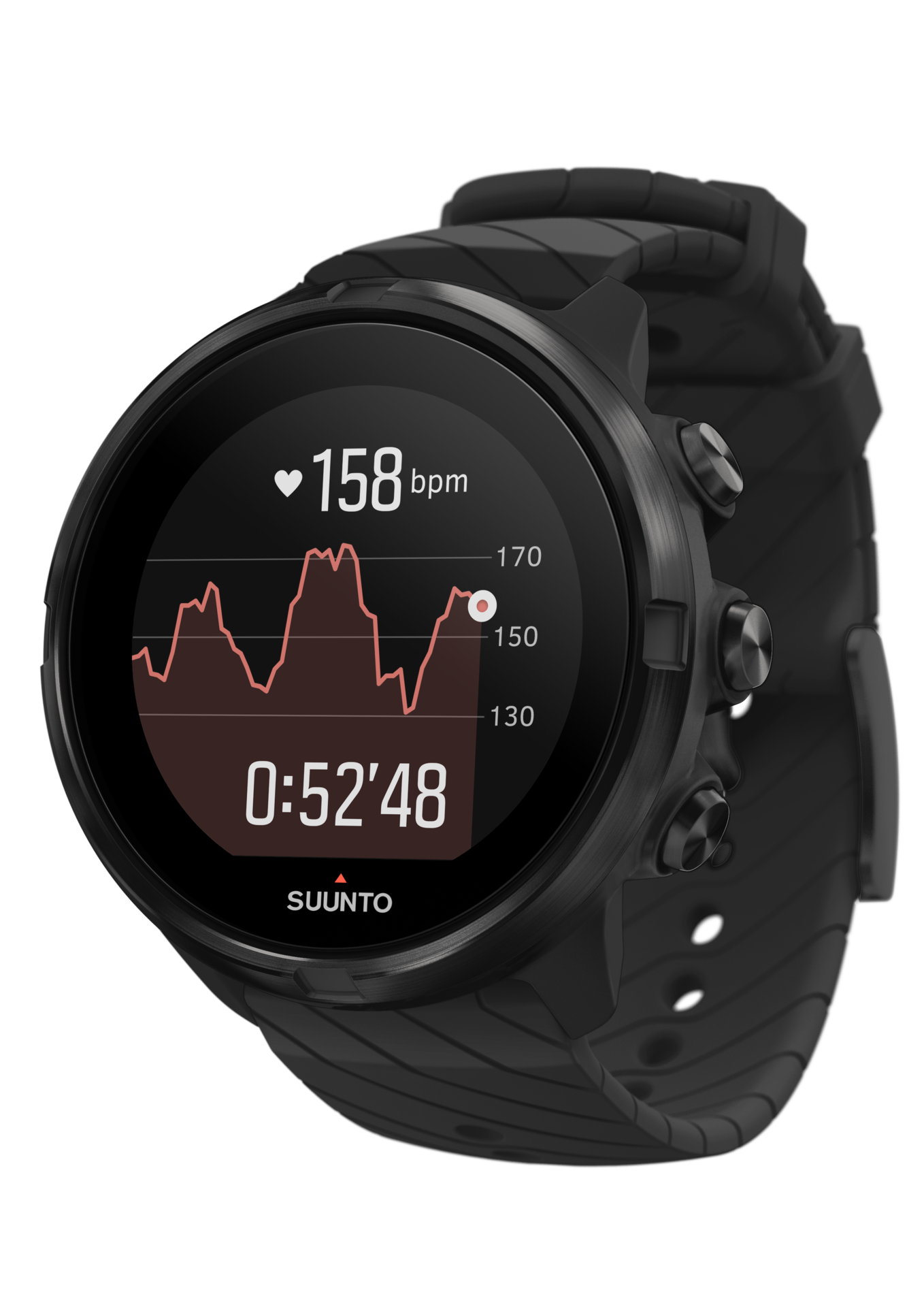 Suunto 9 G1 GPS Horloge All Black koop je bij Futurumshop.nl