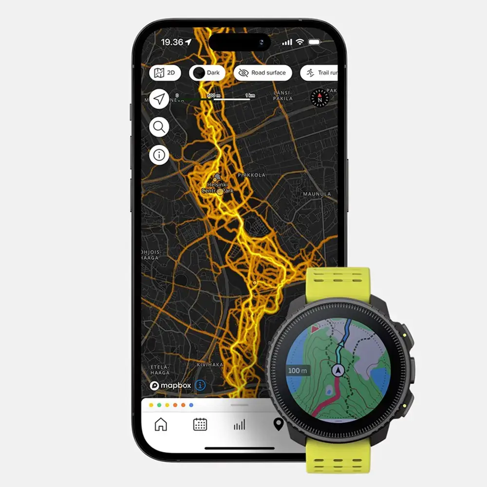 Suunto Vertical GPS Sporthorloge Zwart/Groen