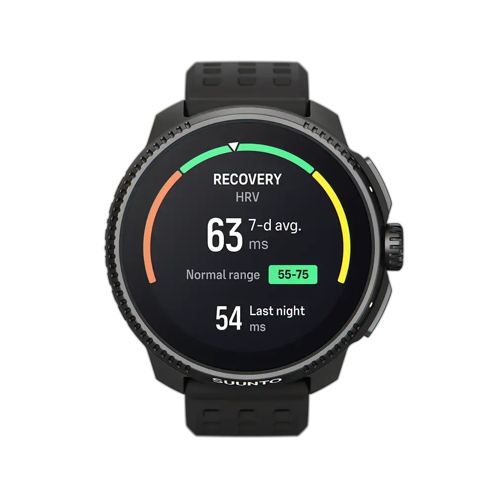 Suunto Race GPS Sporthorloge All Black Zwart