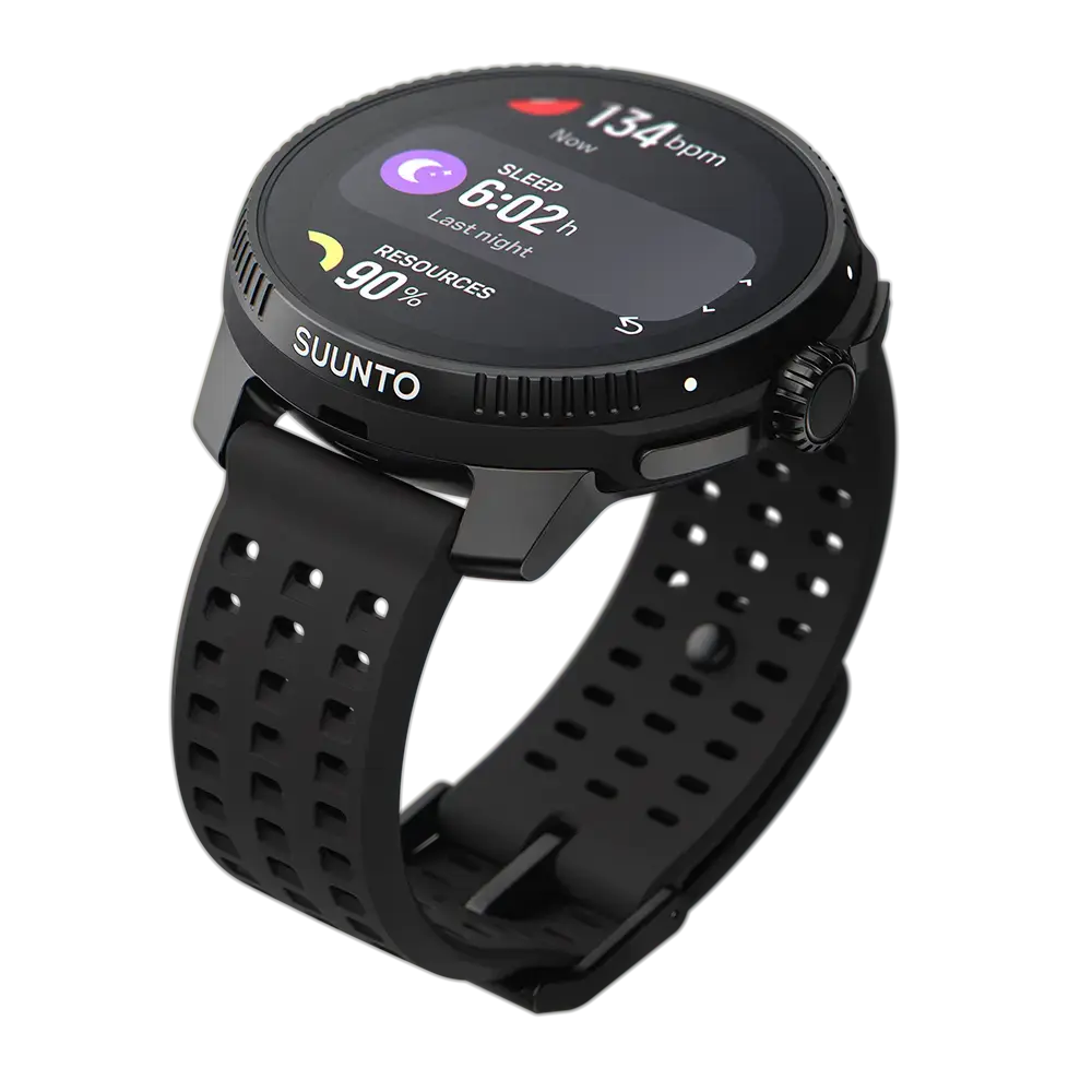 Suunto Race GPS Sporthorloge All Black Zwart