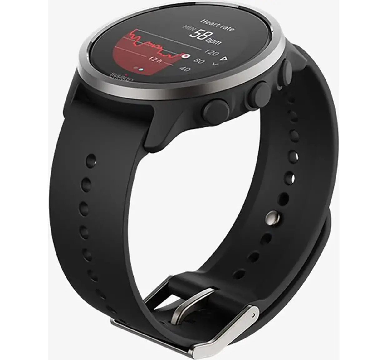 Suunto 5 Peak GPS Sporthorloge Zwart Grijs koop je bij Futurumshop