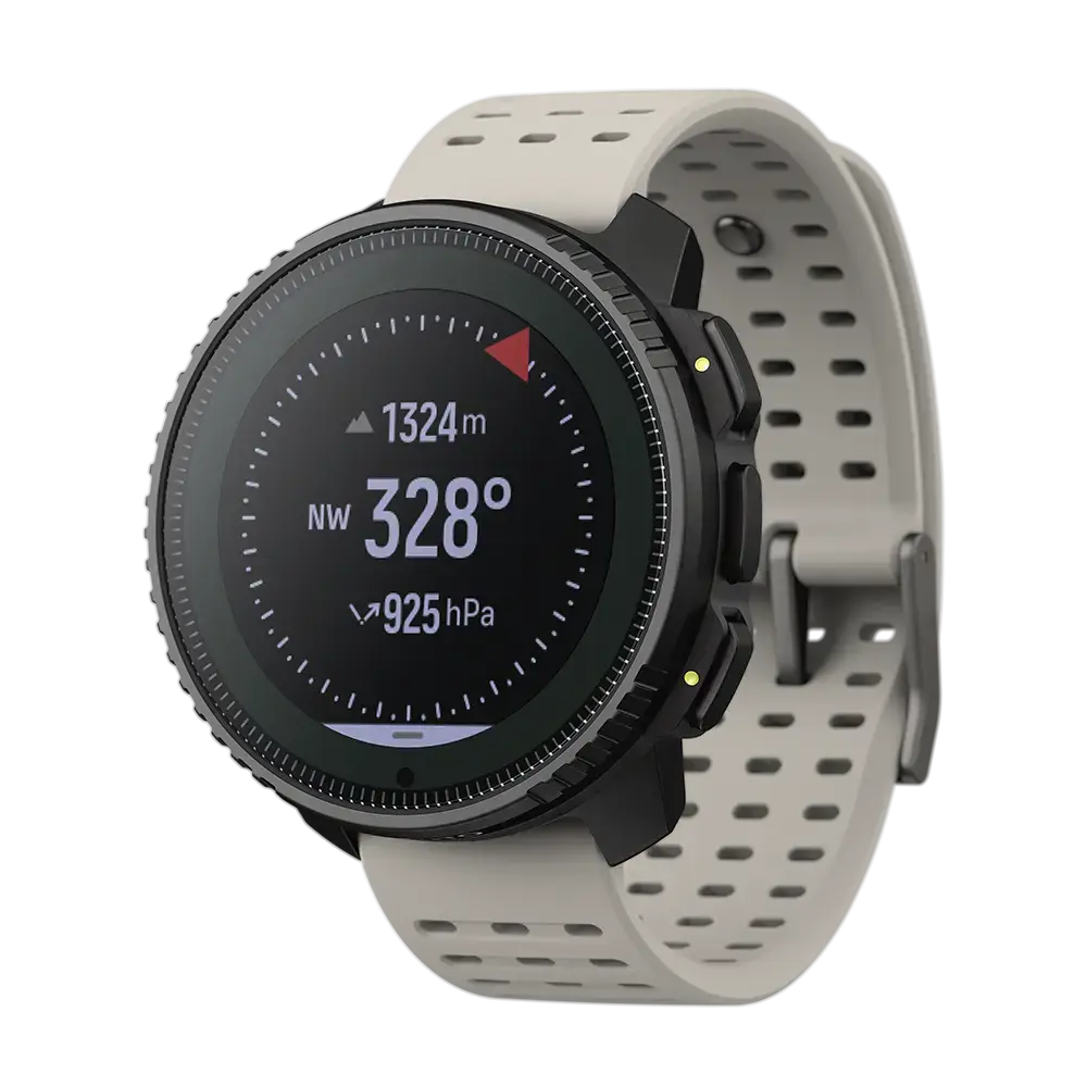 Suunto Vertical Solar Steel GPS Sporthorloge Beige