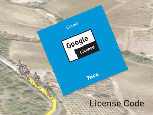 Tacx  Google Earth Licentie Tacx 1 jaar T1990.75