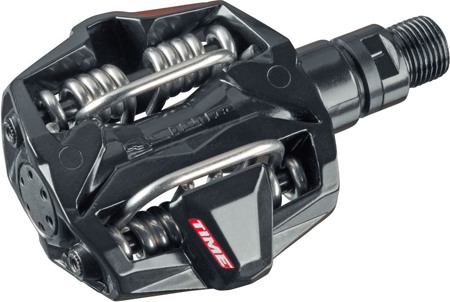 Pédales TIME ATAC Alium VTT Vintage Sans Clip - Noir, 9/16''