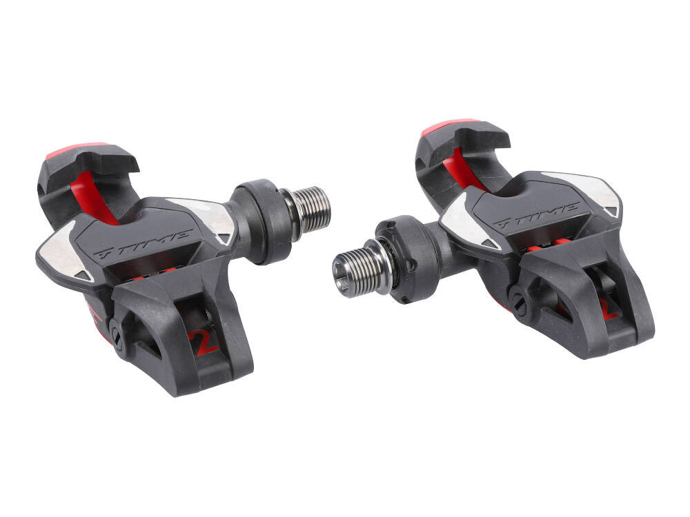 Time XPRO 12 Titan Carbon Race Pedalen Zwart Rood time-xpro-12-titan-carbon-race-pedalen-zwart-rood