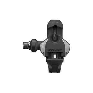 Time XPRO 12 Q Factor 53 Titanium Carbon Race Pedalen Zwart Zilver