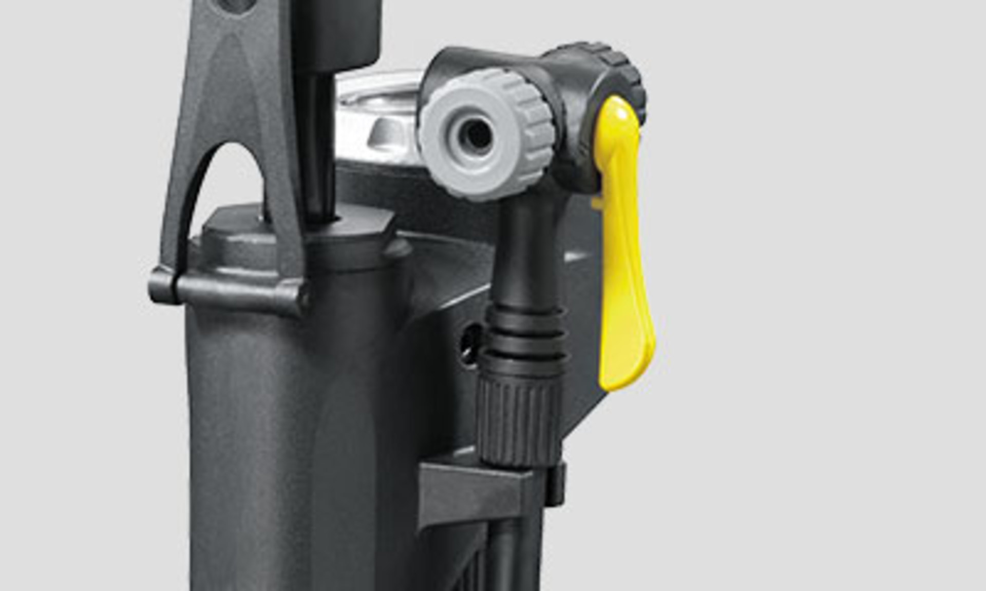 Pompe à pied TOPEAK acier JoeBlow Max-HP noire