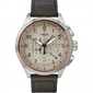 Timex IQ Linear Indicator Chronograph Horloge Lichtbruin