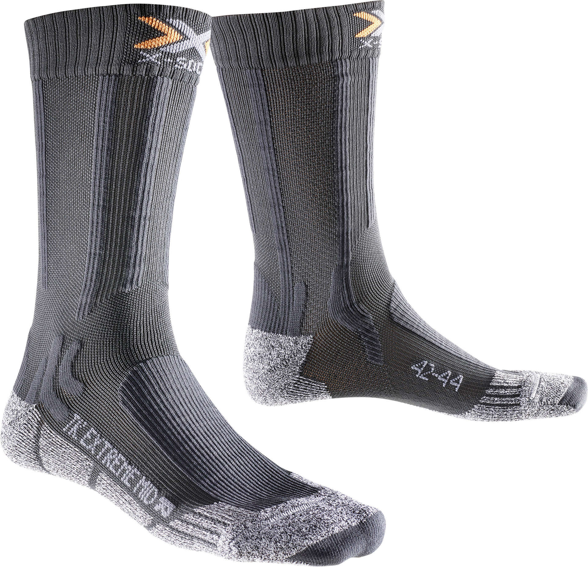 X-Socks Trekking Extreme Light Calf Sokken Grijs