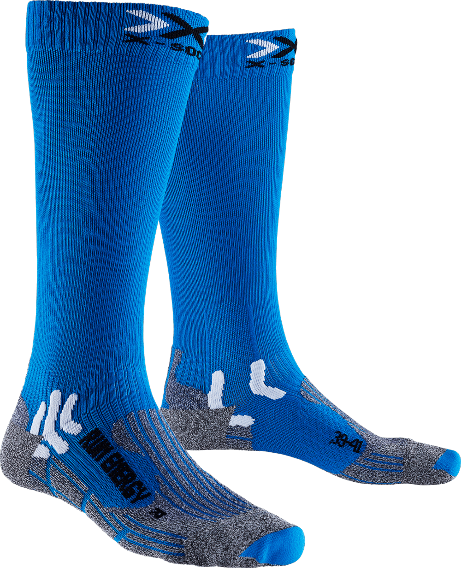 X-Socks Run Energizer Hardloopsokken Blauw