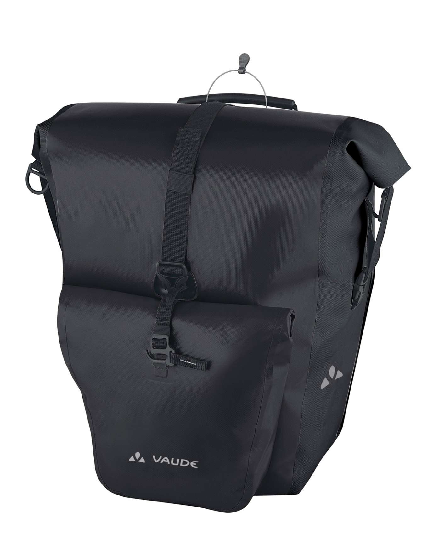Vaude Steckschnalle Dual Adjust Quick-Release Gesp - Zwart/Zwart, 25 mm