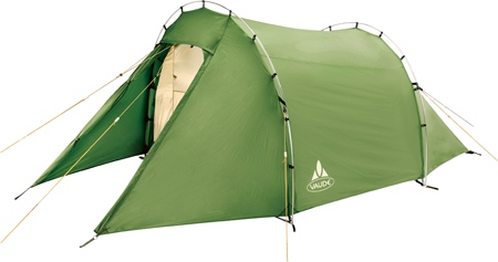 VAUDE Campo Arco 3P Chute Green Tent