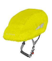 VAUDE Helmet Raincover Neon Geel