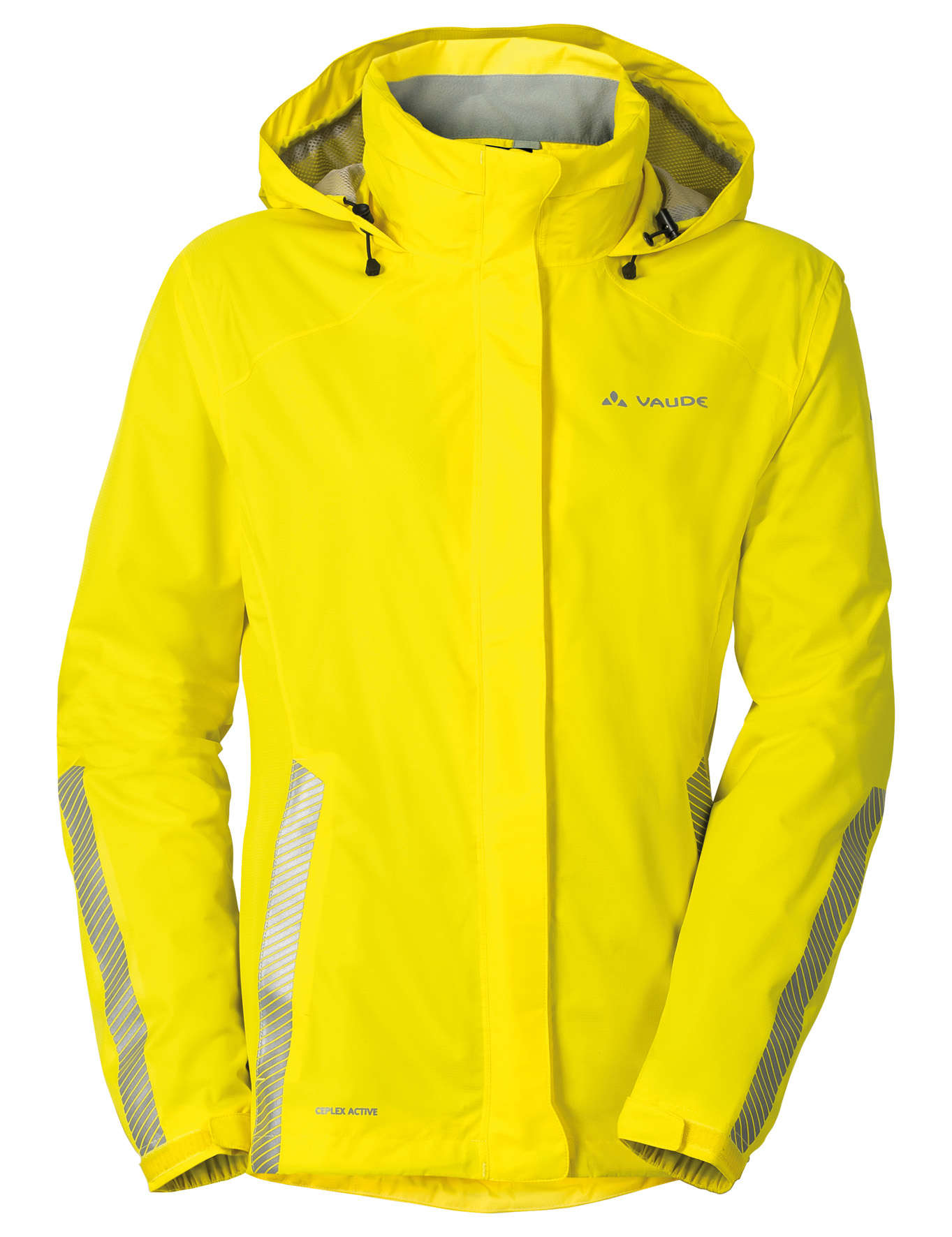VAUDE Luminum Regenjas Geel Dames koop je bij Futurumshop