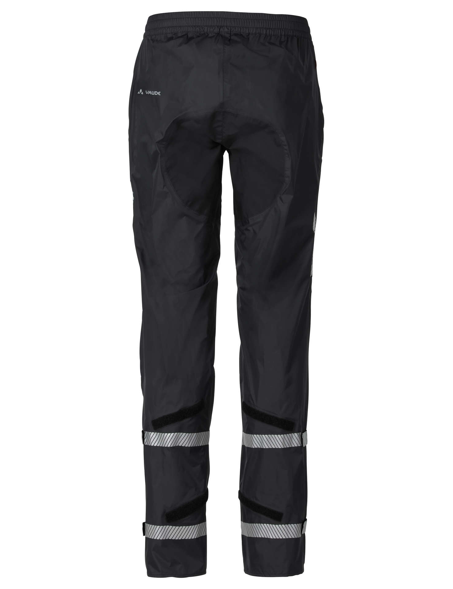 VAUDE Fluid Full Zip Pants Regenbroek voor dames, zwart, 38 EU
