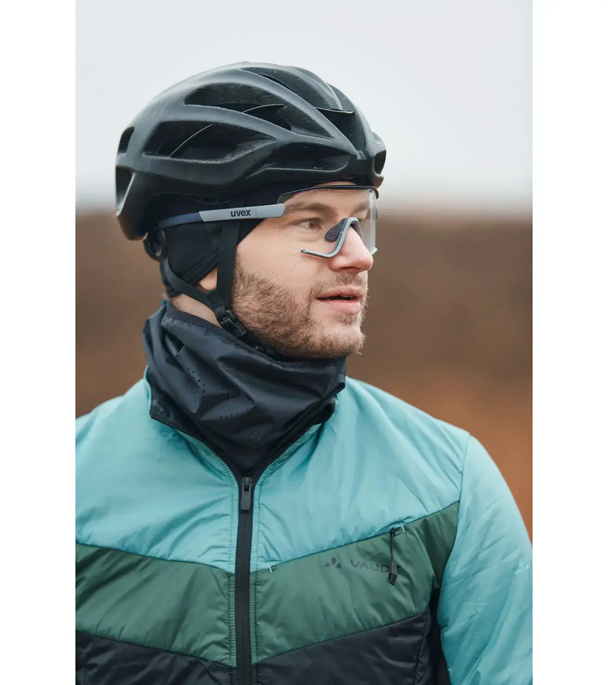 VAUDE Bike Warm Cap Helmmuts Zwart/Wit