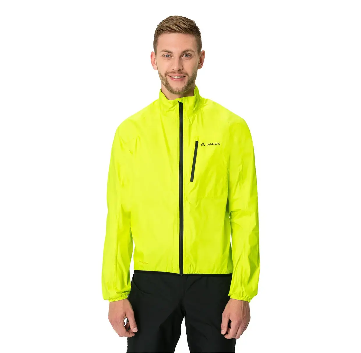 VAUDE Drop III Regenjack Neon Geel Heren vaude-drop-iii-regenjack-neon-geel-heren