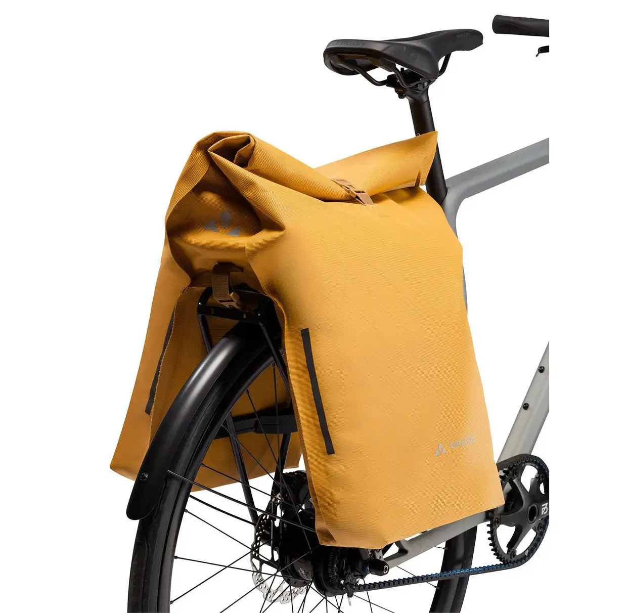 Sacoches Vélo VAUDE Proof Double UL – 20 L, 1100 G, étanches, Enroulables, Porte-bagages, Urbain Et Durable