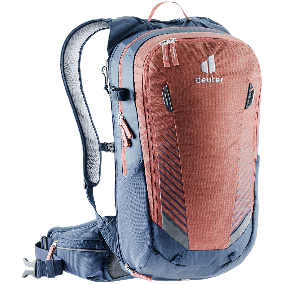 Deuter Compact EXP 14 Fietsrugzak Rood/Blauw