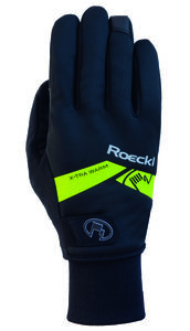 Roeckl Villach Winter Fietshandschoenen Zwart/Geel