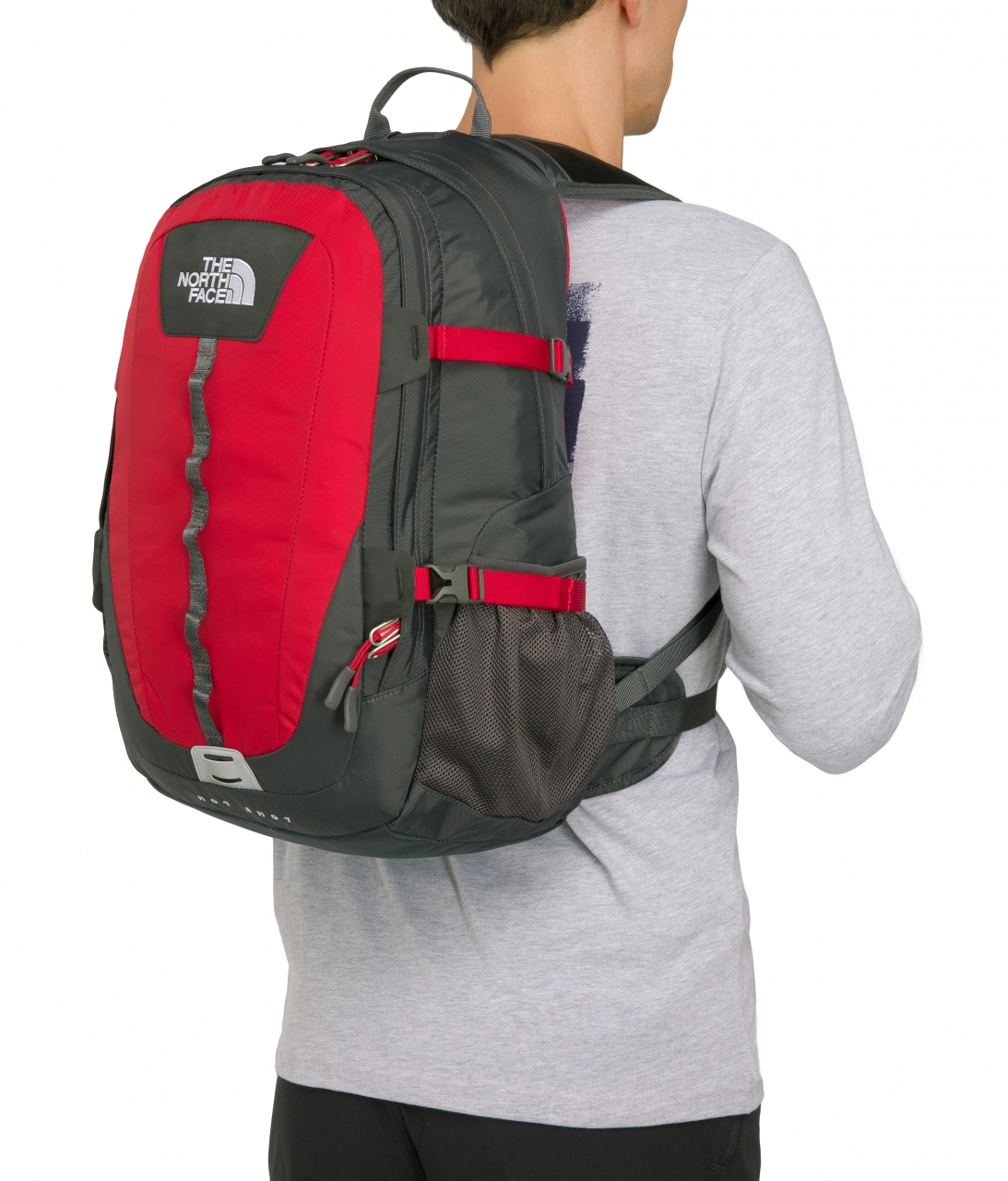 The North Face Hot Shot Rugzak Rood