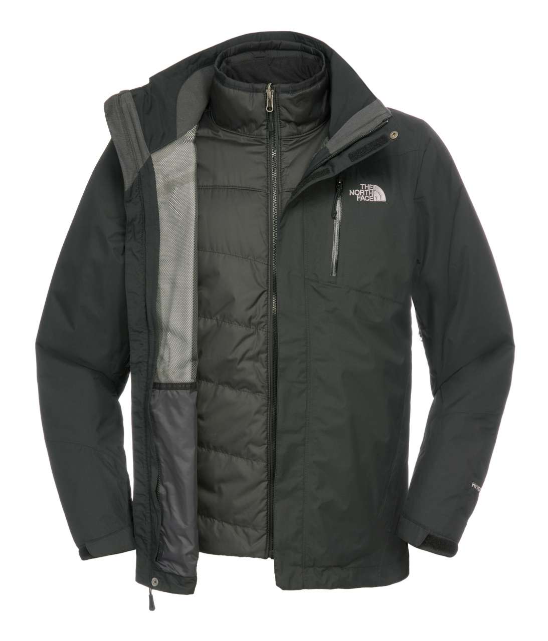 the north face solaris triclimate jacket