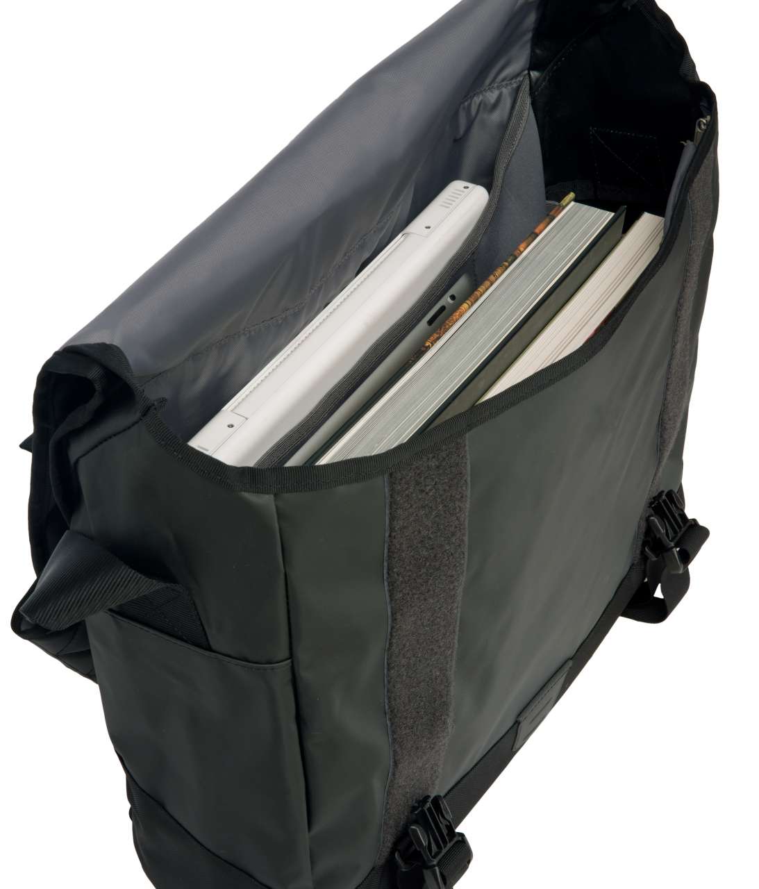 The North Face Base Camp Messenger Bag Large Zwart koop je bij