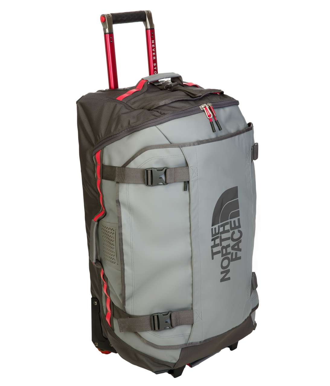The North Face Rolling Thunder 30 inch Reistas Grijs/Rood koop je bij