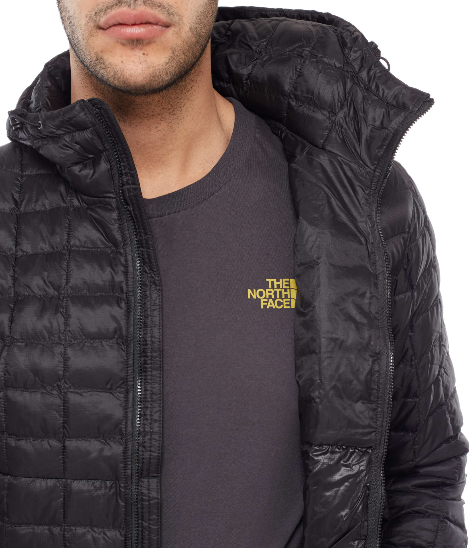 The North Face Thermoball Hoodie Zwart Heren