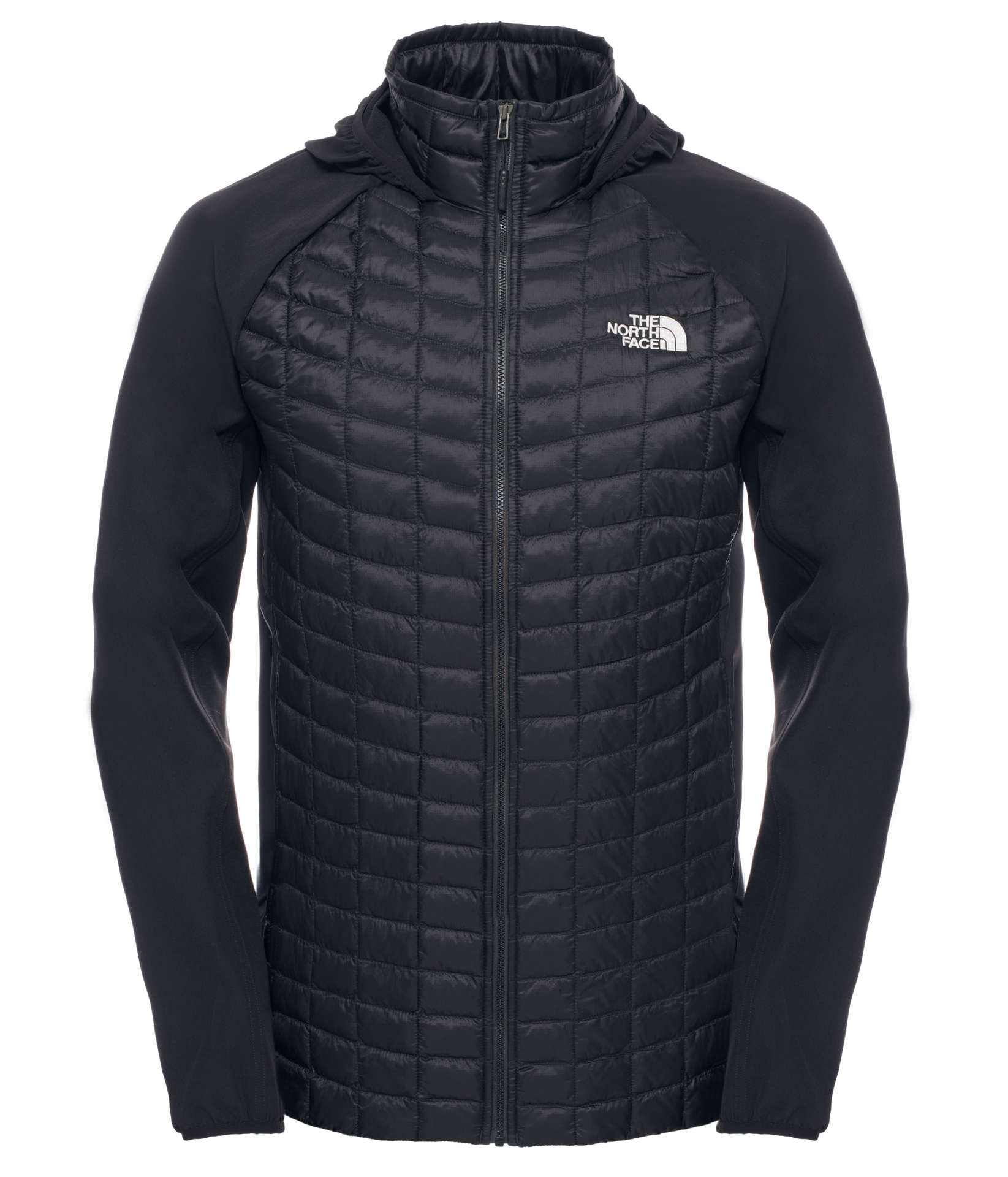 The North Face Thermoball Hybrid Hoodie Zwart Heren