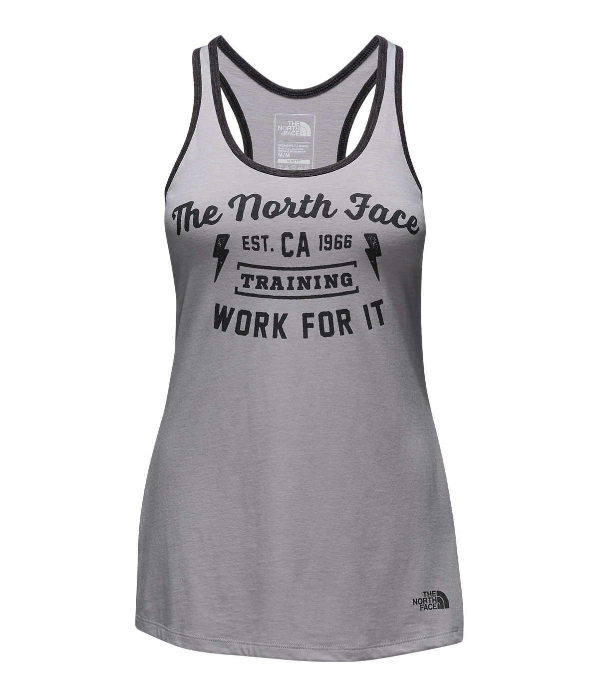 The North Face MA Graphic Play Hard Tank Grijs Dames