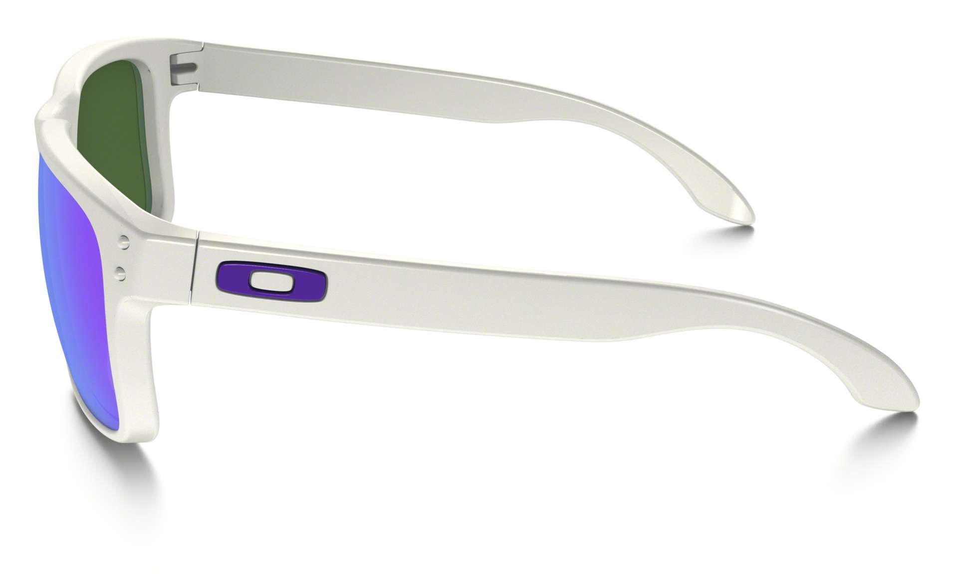 Oakley Holbrook Matte White/Violet Iridium Sport Zonnebril