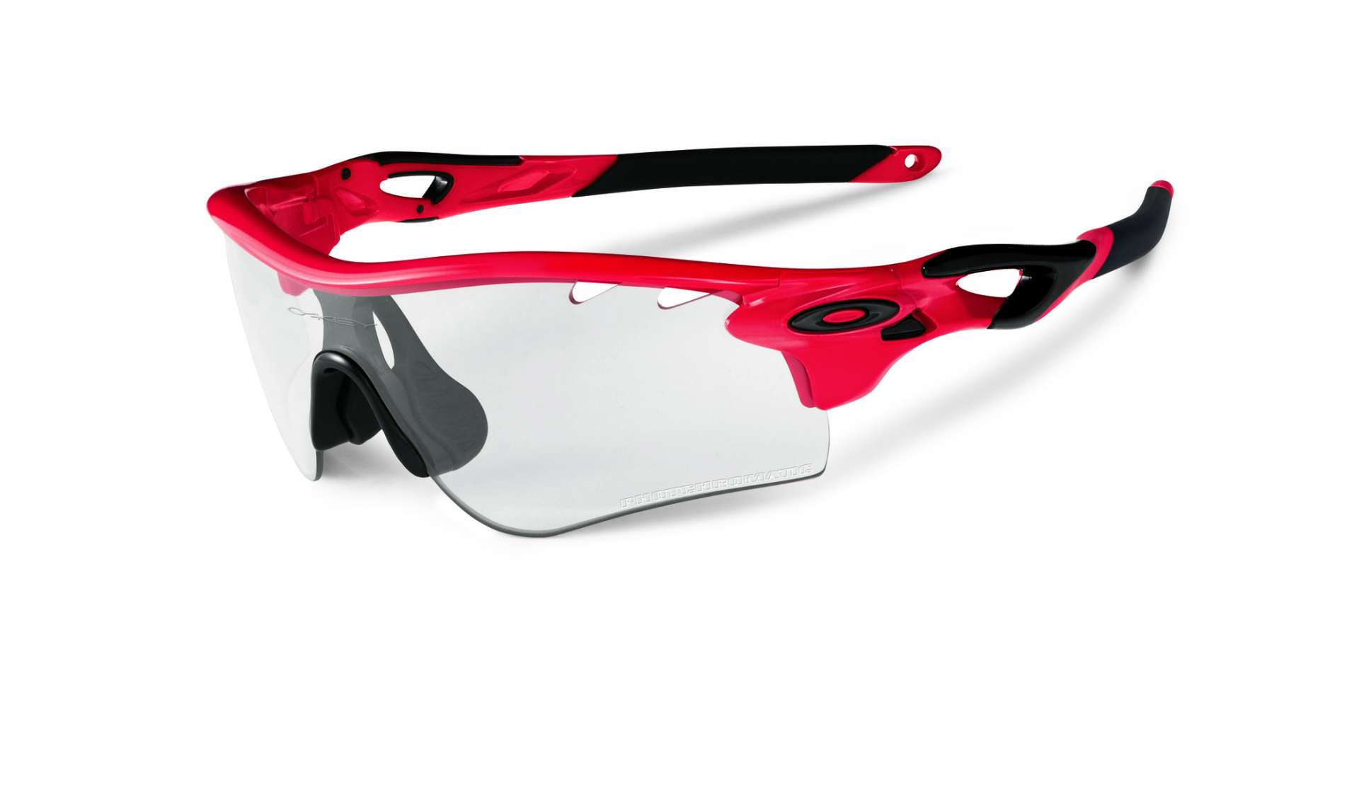 Oakley Radarlock Infrared/Clear Iridium Photochromic Vented Sport Zonnebril koop je Futurumshop.nl