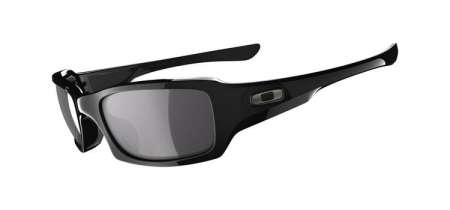 Oakley Fives Squared Polished Zwart/Grijs Sport Zonnebril