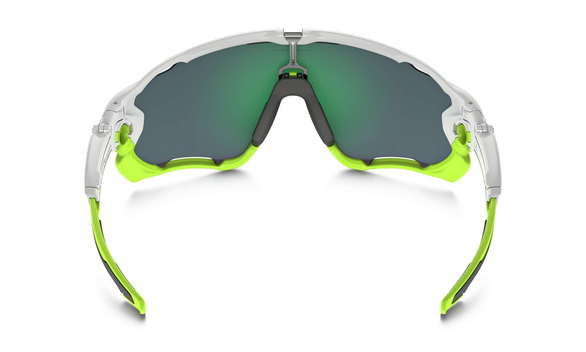 Oakley Jawbreaker Sport Zonnebril Wit Jade Iridium Lens