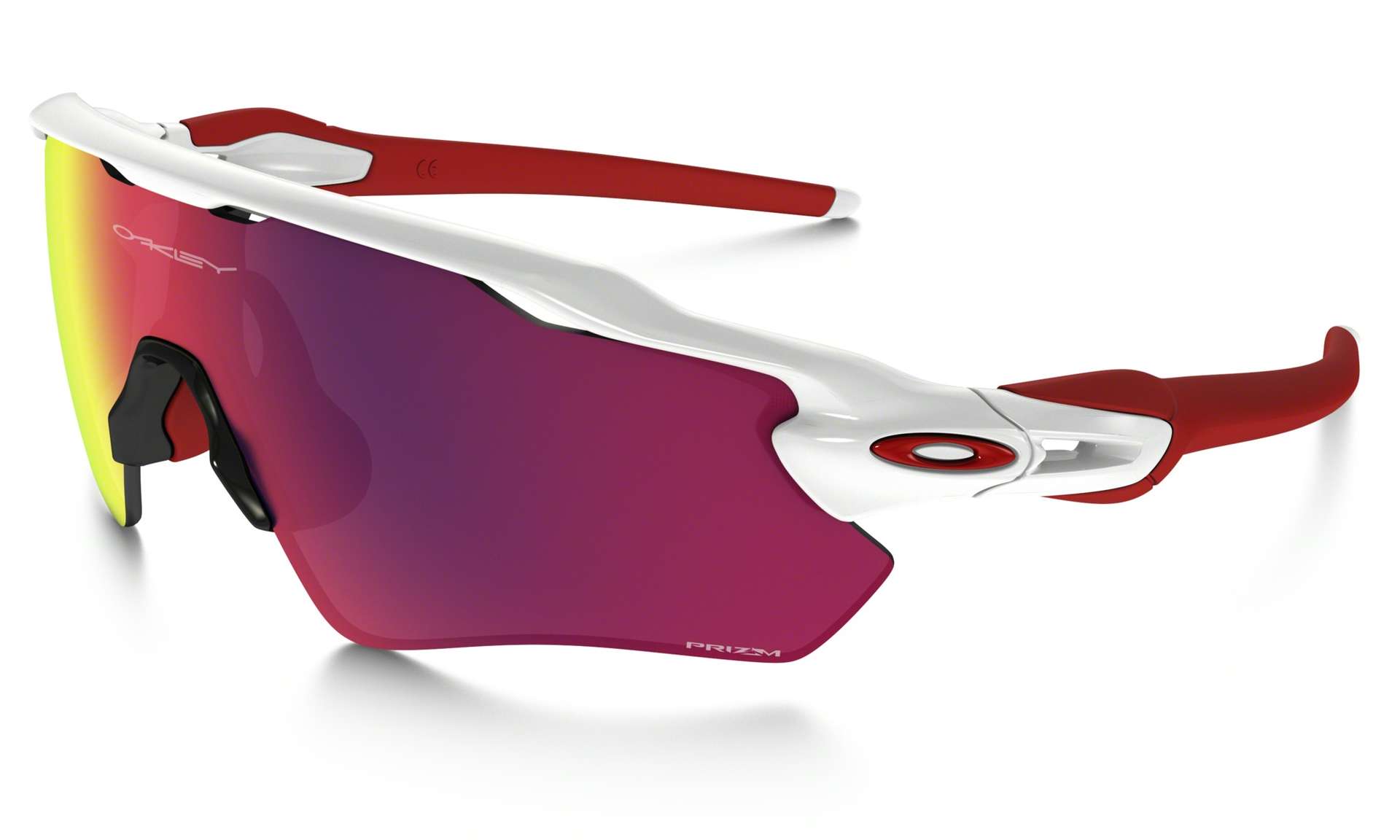 Oakley Radar EV Path Sport Zonnebril Wit Prizm Road Lens