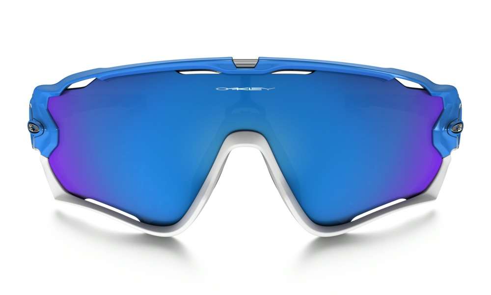 Oakley Jawbreaker Sport Zonnebril Iridium Lens Blauw/Blauw