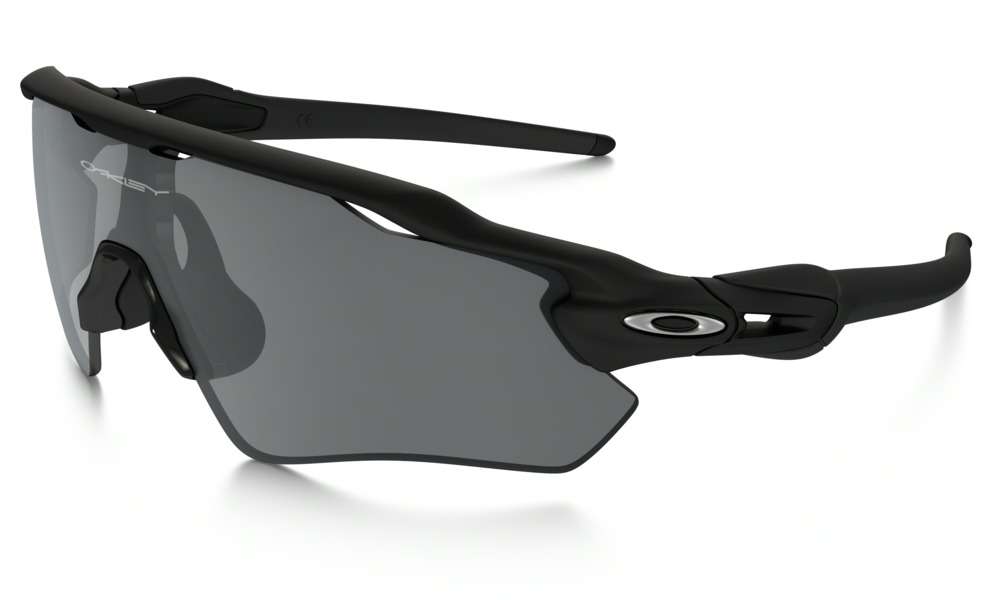 Oakley Radar EV Path Sport Zonnebril Iridium Lens Mat Zwart/Zwart