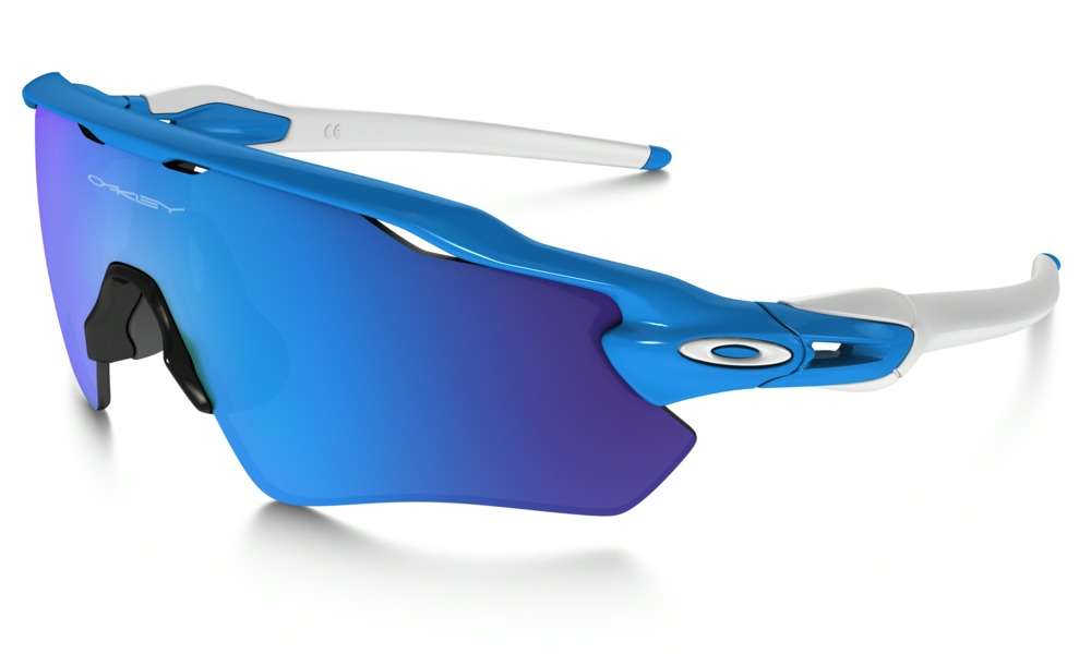 Oakley Radar EV Path Sky Sport Zonnebril Iridium Lens Blauw