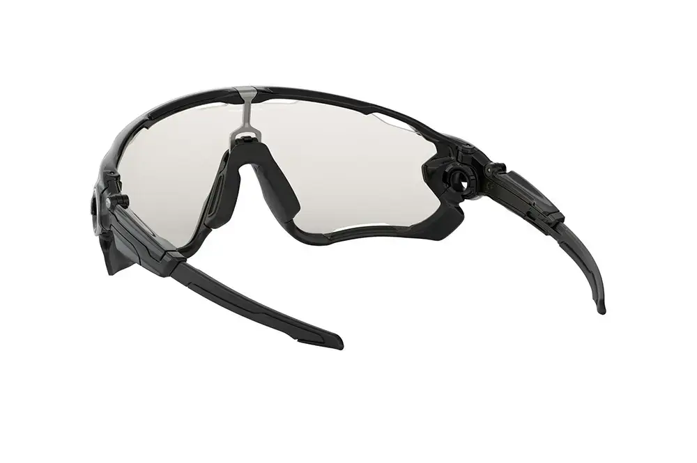 Oakley Jawbreaker Fietsbril Zwart Iridium Photochromic Lens