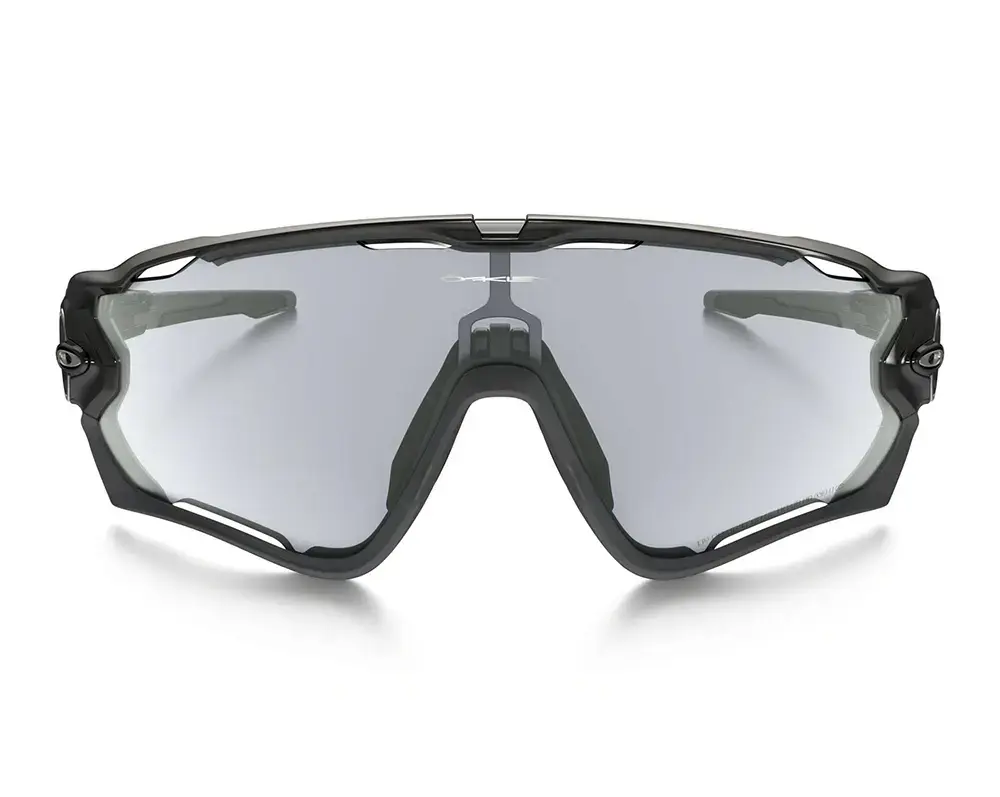 Oakley Jawbreaker Fietsbril Zwart Iridium Photochromic Lens