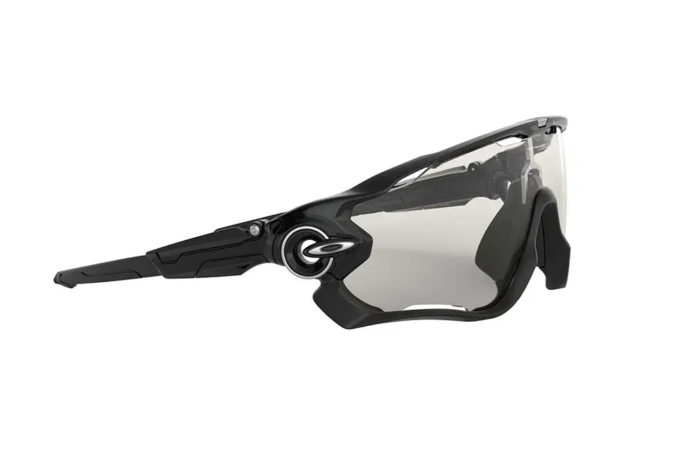 Oakley Jawbreaker Fietsbril Zwart Iridium Photochromic Lens