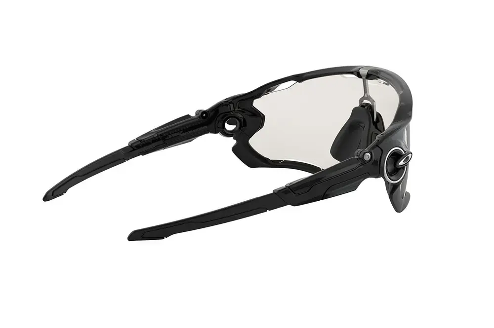 Oakley Jawbreaker Fietsbril Zwart Iridium Photochromic Lens